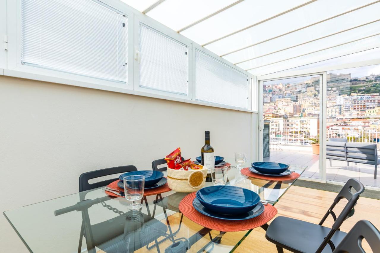Apartament Seaview Terrace 360°& Elegant Loft Neapol Zewnętrze zdjęcie