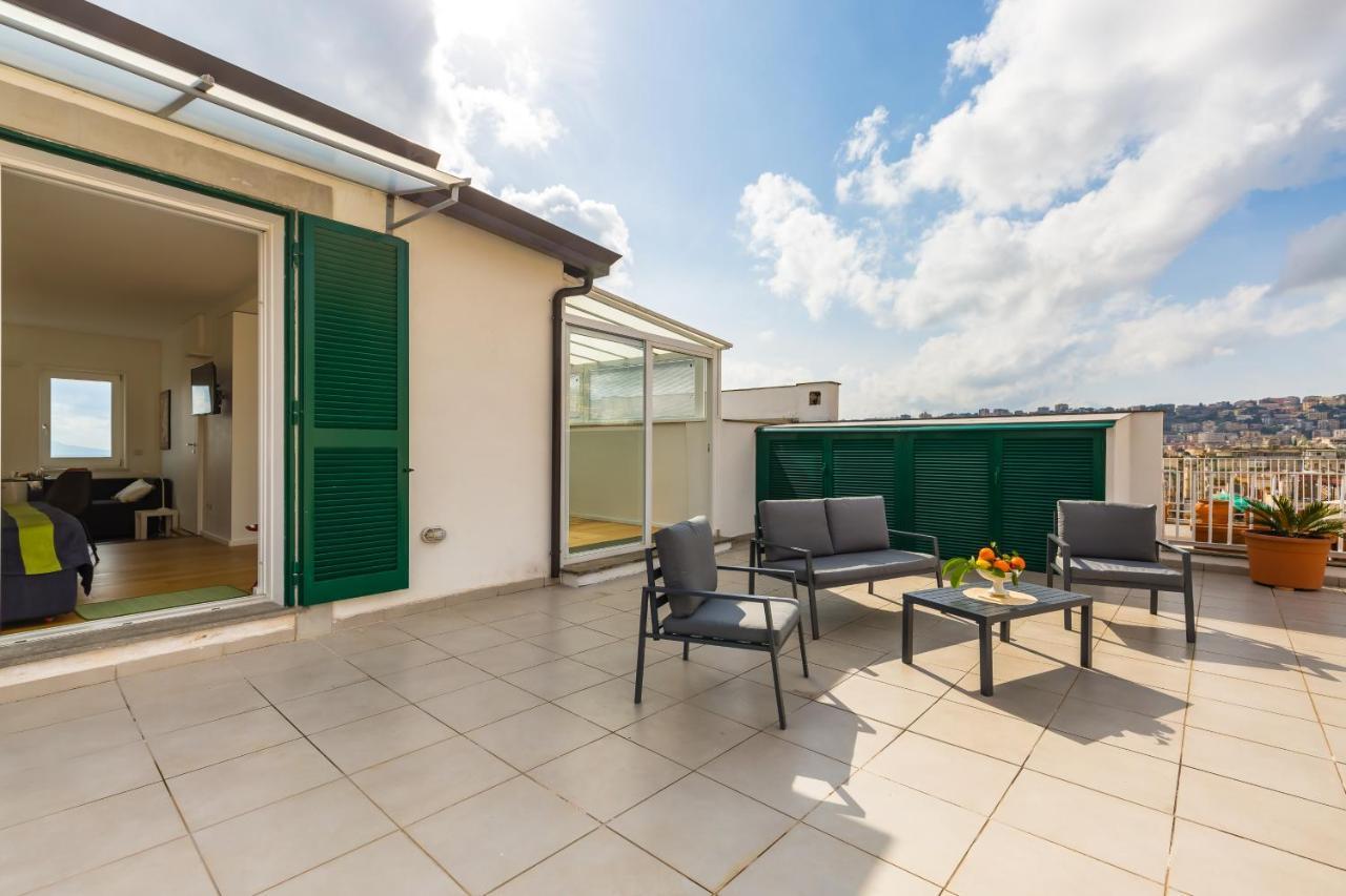 Apartament Seaview Terrace 360°& Elegant Loft Neapol Zewnętrze zdjęcie