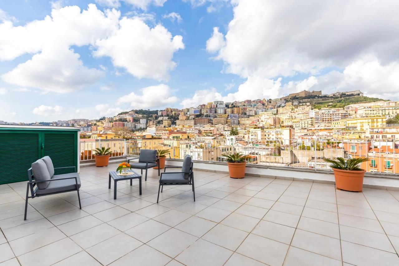 Apartament Seaview Terrace 360°& Elegant Loft Neapol Zewnętrze zdjęcie