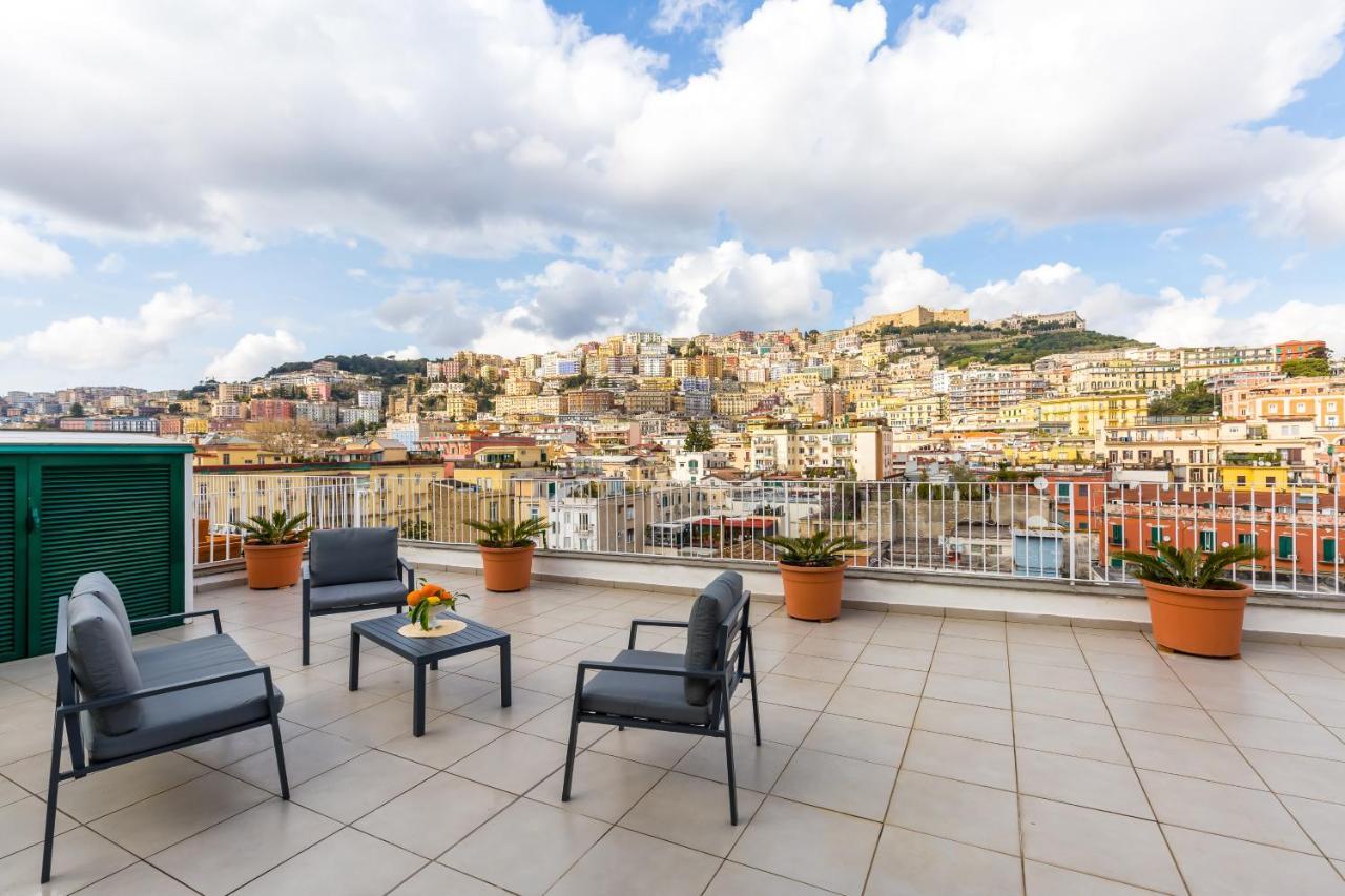 Apartament Seaview Terrace 360°& Elegant Loft Neapol Zewnętrze zdjęcie