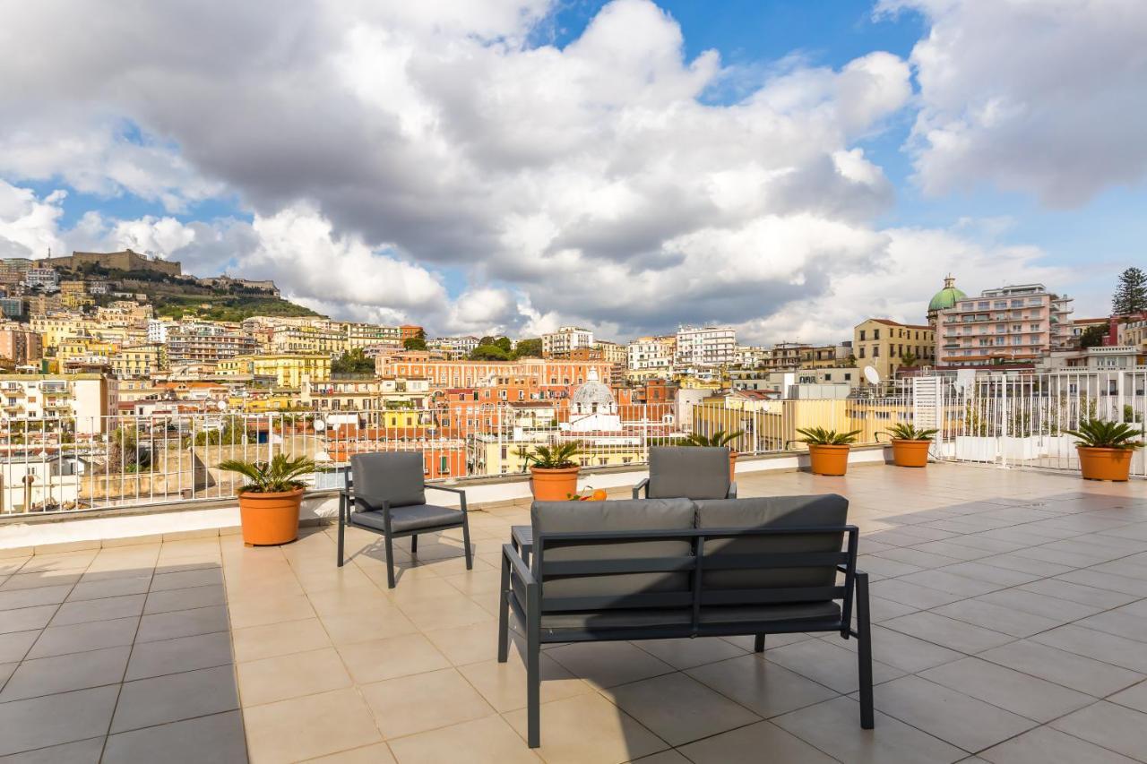 Apartament Seaview Terrace 360°& Elegant Loft Neapol Zewnętrze zdjęcie
