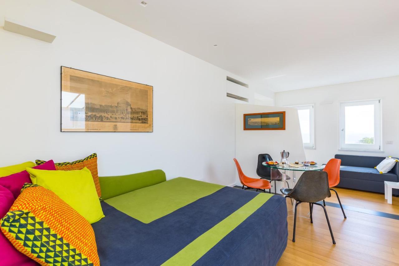 Apartament Seaview Terrace 360°& Elegant Loft Neapol Zewnętrze zdjęcie